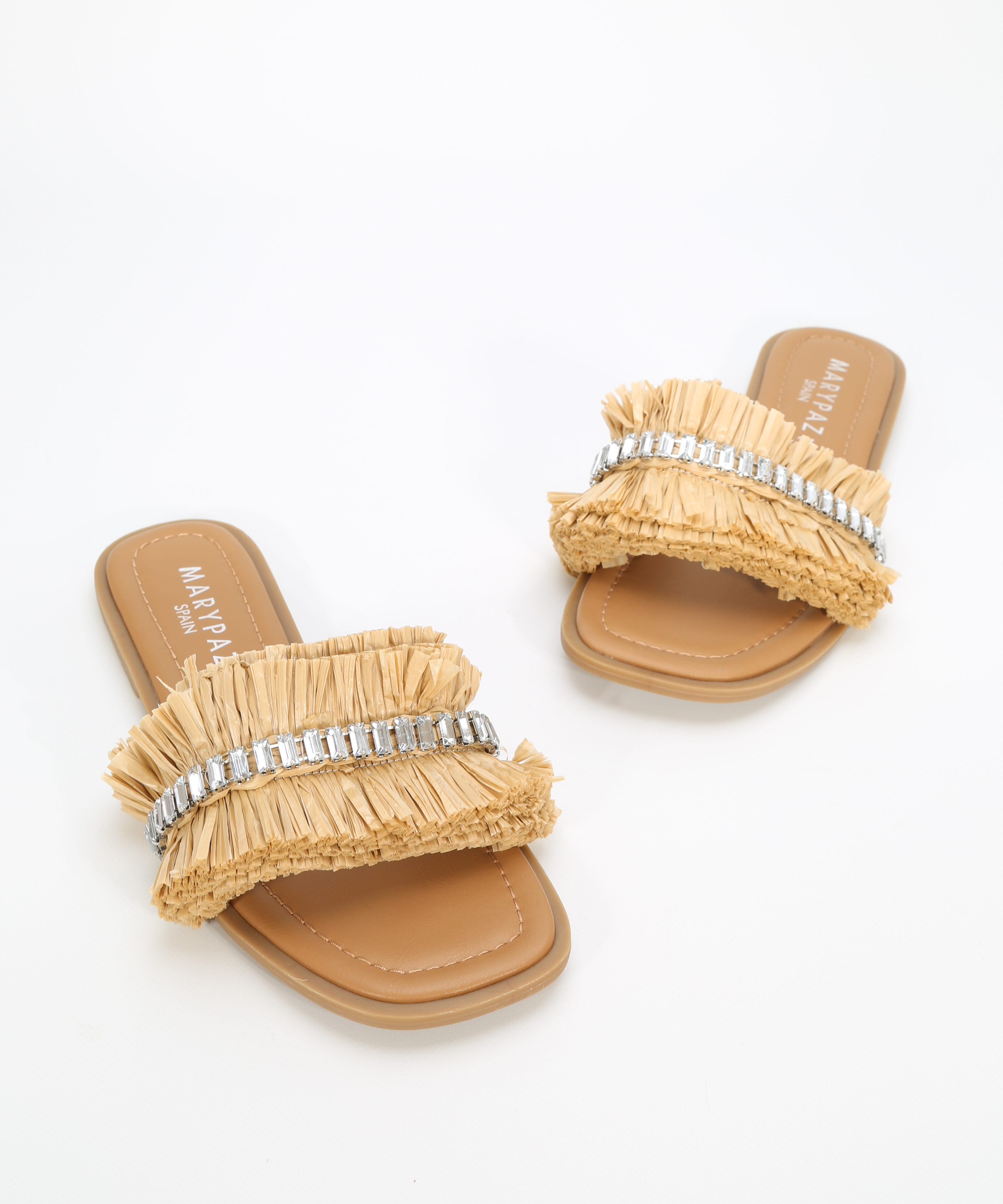 Sandalias planas joyas